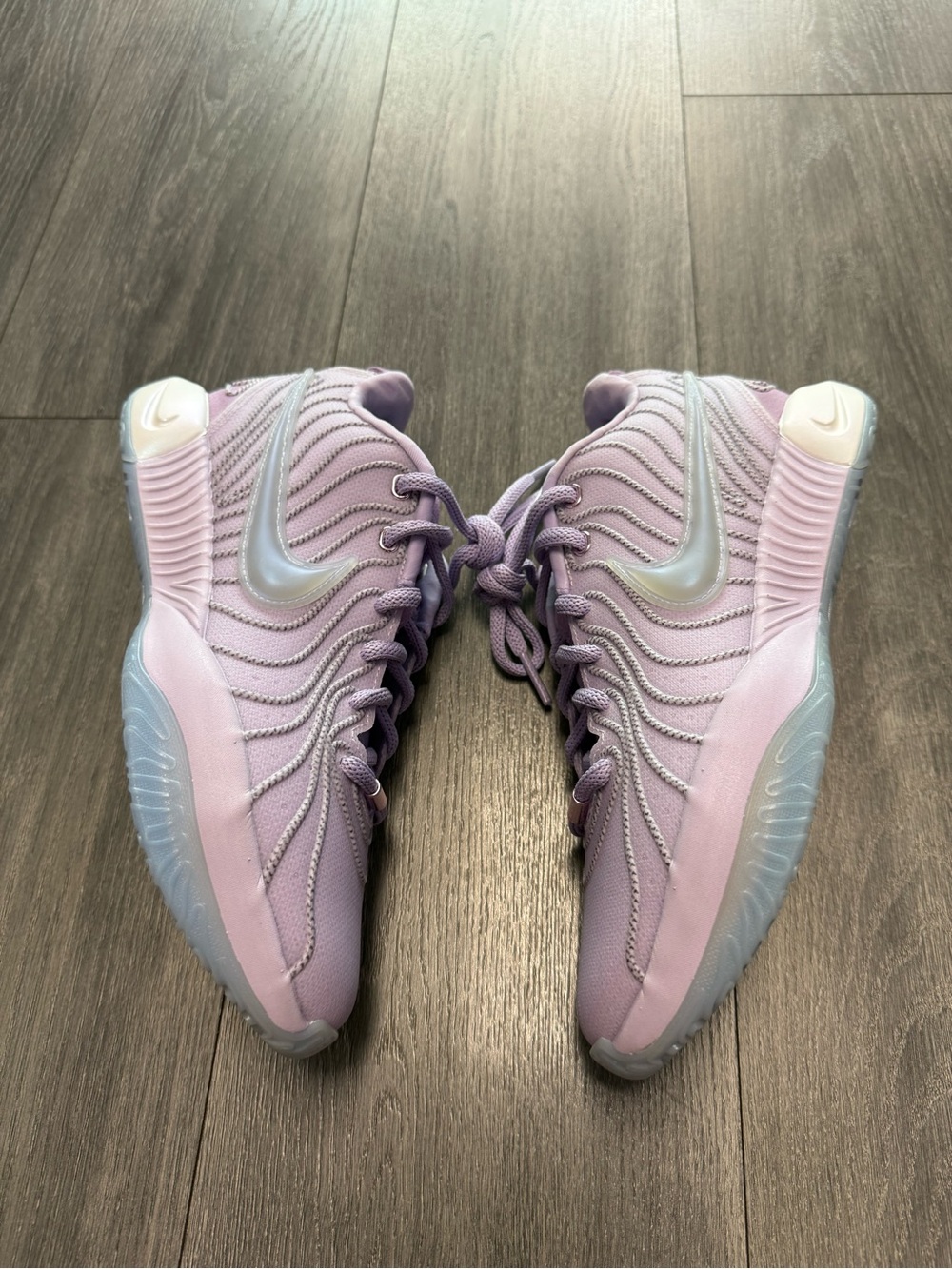 NEW Nike Lebron 21 XXI Serenity Men’sBasketball Purple White HF5353-500 Size 7.5